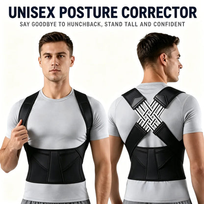 Corrector de Postura inteligente unisex con sensor de vibracion   y diseño invisible