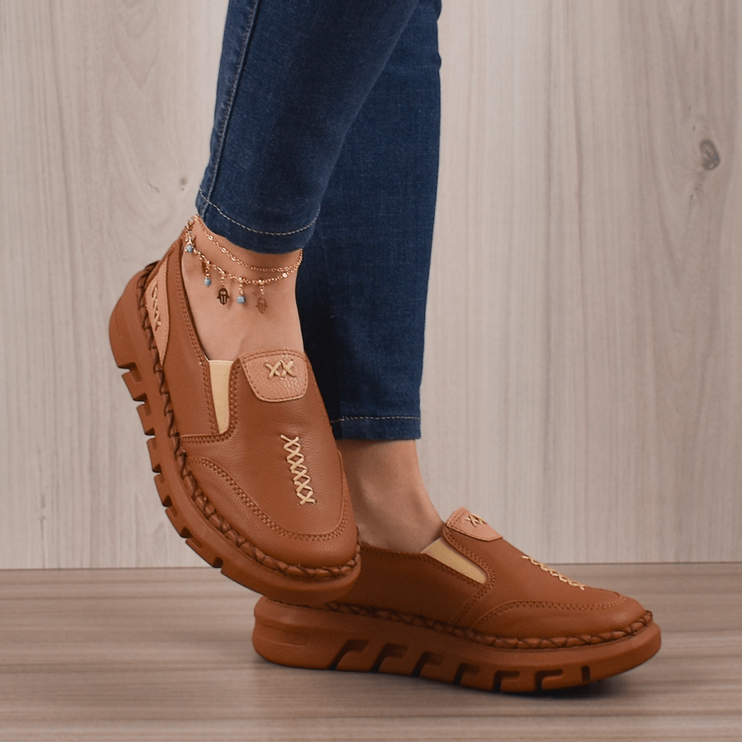 mocasines cómodos y elegantes