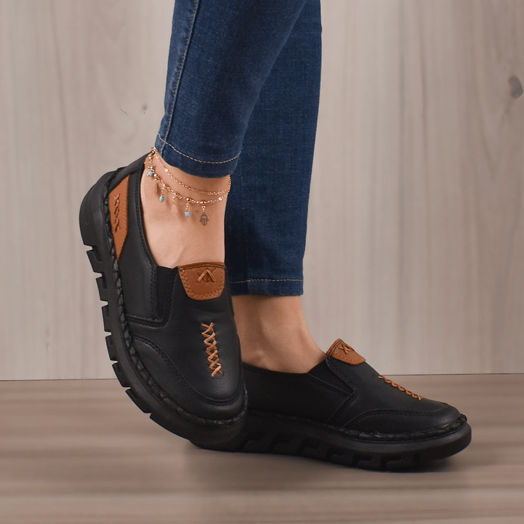 mocasines cómodos y elegantes