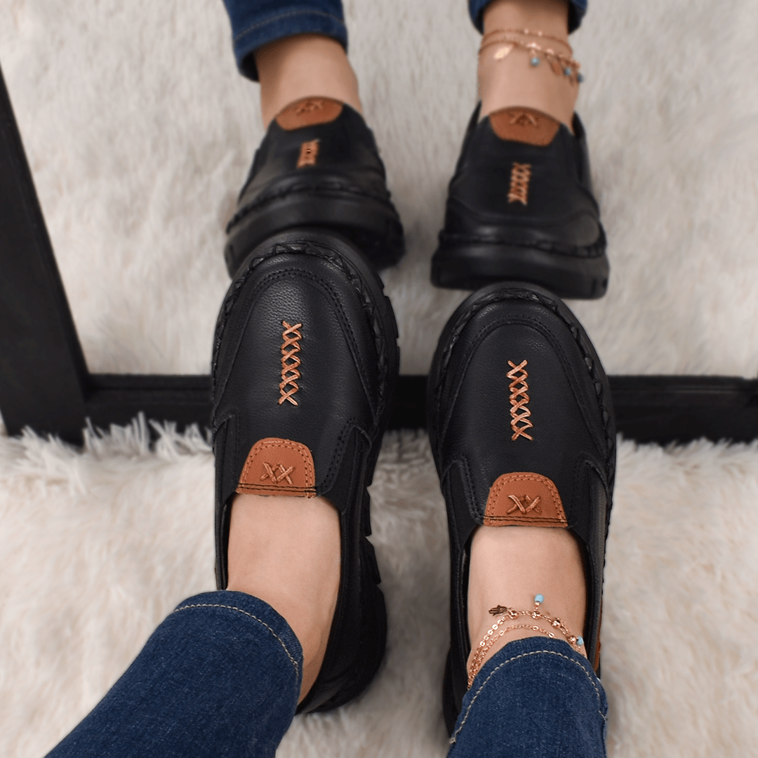 mocasines cómodos y elegantes
