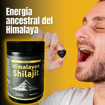 gomas de shilajit para energía